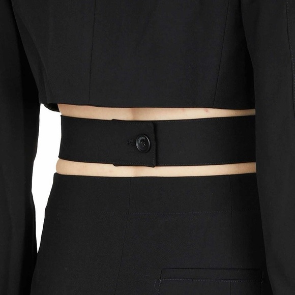 JACQUEMUS La Robe Bari Blazer Dress Black Sz 36FR 4US NWT - Picture 7 of 14